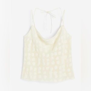 NWT H&M Tie-Detail Tank Top